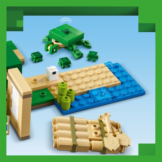 LEGO® Minecraft The Turtle Beach House (21254) image 7