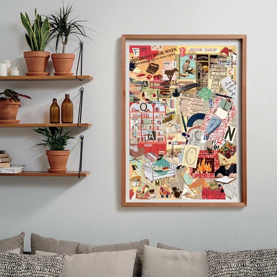 Παζλ Clementoni More is More Collection Books & Writing - Compact Box (1000 Κομμάτια) image 3