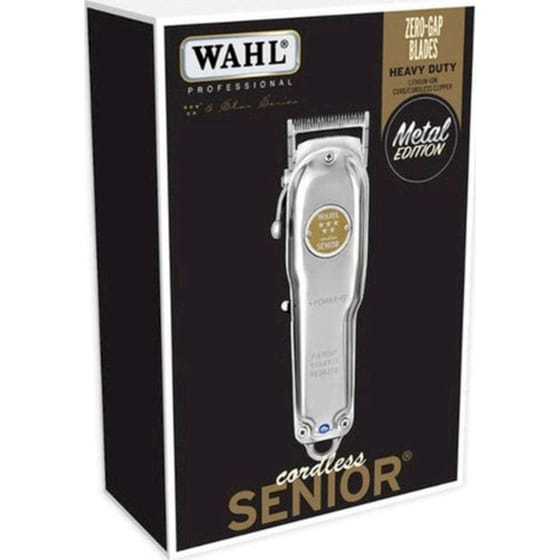 Κουρευτική Μηχανή Wahl  Cordless Senior Metal - Ασημί image 9