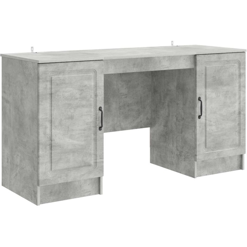 Γραφείο VidaXL 142,5x50x75 cm - Γκρι Σκυροδέματος