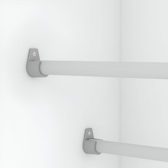 Παπουτσοθήκη Zatero από Μοριοσανίδα 50x20x180.5 cm  - Λευκό image 1