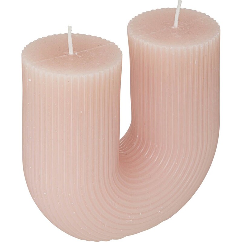 Διακοσμητικό Κερί Spitishop A-s Demi 196048g 12x11x5.10cm - Ροζ