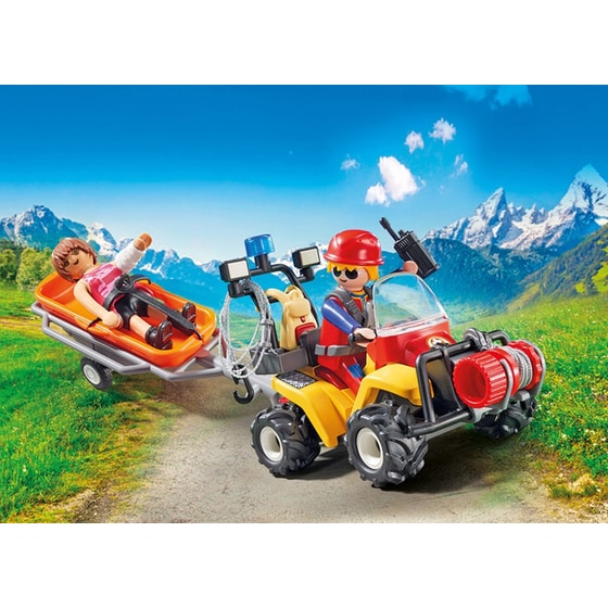PLAYMOBIL 9130 Γουρούνα με Φορείο Διάσωσης Ορειβατών image 0