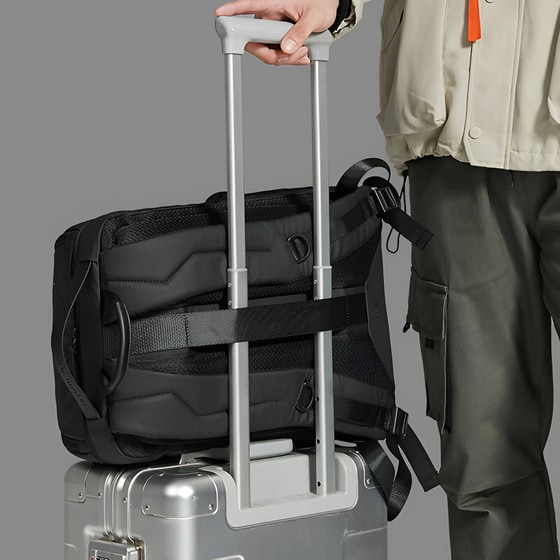 Τσάντα Laptop Arctic Hunter B00532 15.6" Αδιάβροχη - Γκρι image 5