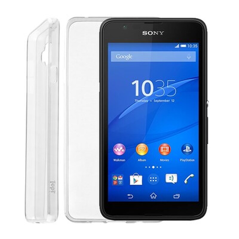 VOLTE-TEL Θήκη Sony Xperia E4G - Volte-Tel Ultra Thin TPU - Διάφανη