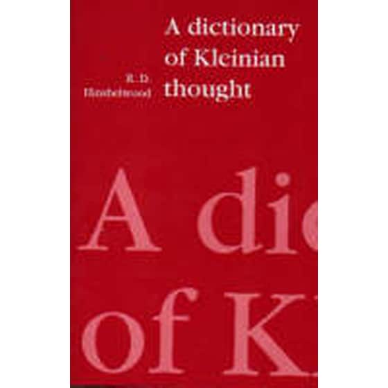 Dictionary of Kleinian Thought image 0
