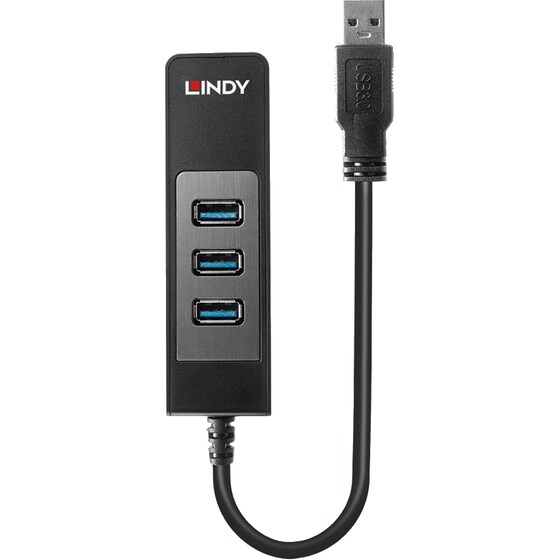 Lindy 43176 USB Hub 4-Port USB 3.1 συμβατό με USB-A image 3