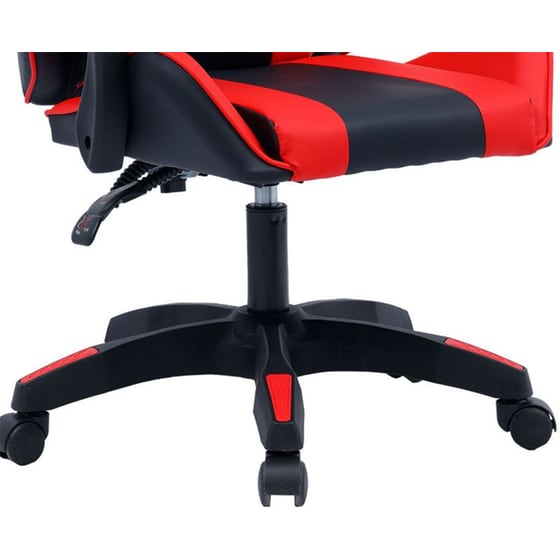 Καρέκλα Γραφείου Gaming William Pakoworld Pu Μαύρο-κόκκινο – 275-000012 image 5