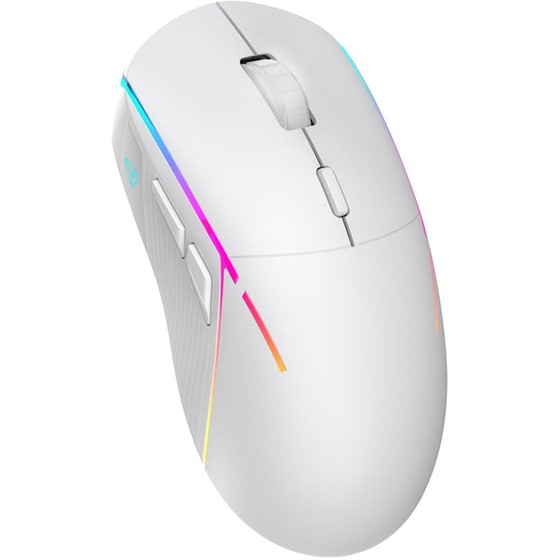 Gaming Ασύρματο Ποντίκι Yenkee YMS 3500WE RGB 5000 DPI - Λευκό image 1