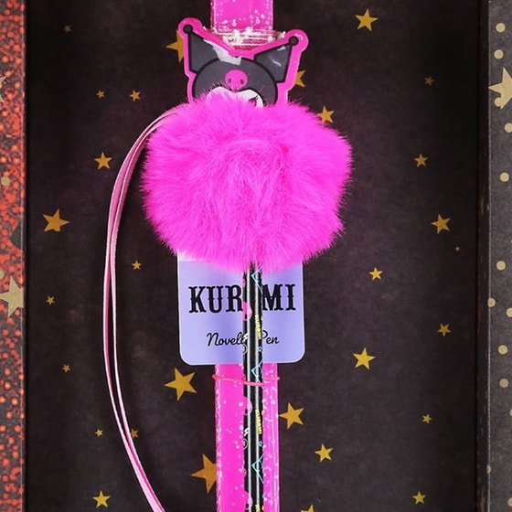 Λαμπάδα&nbsp;Synchronia&nbsp;Στυλό&nbsp;Pom&nbsp;Pom&nbsp;Kuromi&nbsp;Pink image 2