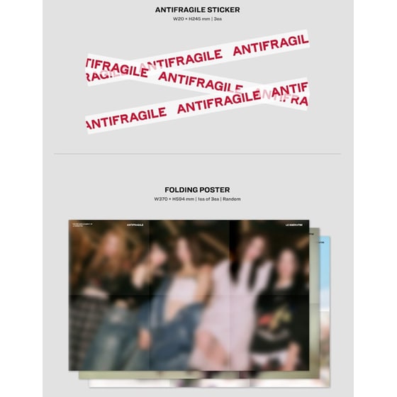 Antifragile (2nd Mini Album/3 Versions)  (CD) image 5