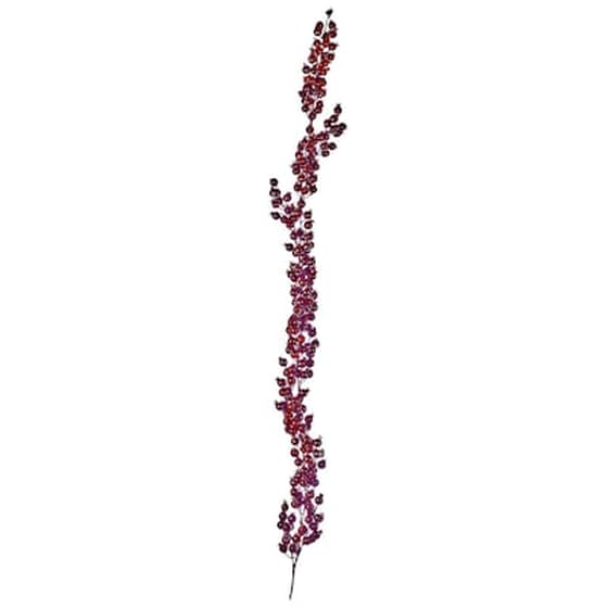 Χριστουγεννιάτικη Γιρλάντα Με Κόκκινα Berries 3 Σχέδια 135cm image 0