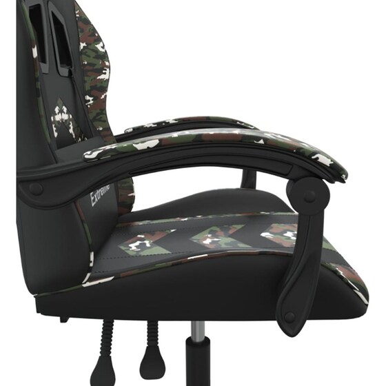 Καρέκλα Gaming VIDAXL 349602 από Τεχνητό Δέρμα - Μαύρο image 4