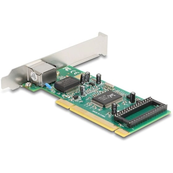Delock Κάρτα Επέκτασης Pci Σε 1x Rj45 Gigabit 88084, 1000mbps image 1
