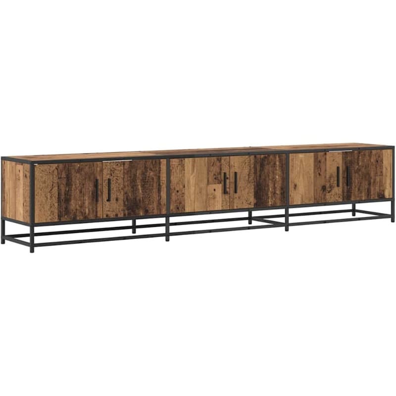 Έπιπλο Τηλεόρασης VidaXL 210 x 35 x 41 cm - Παλαιωμένο Ξύλο