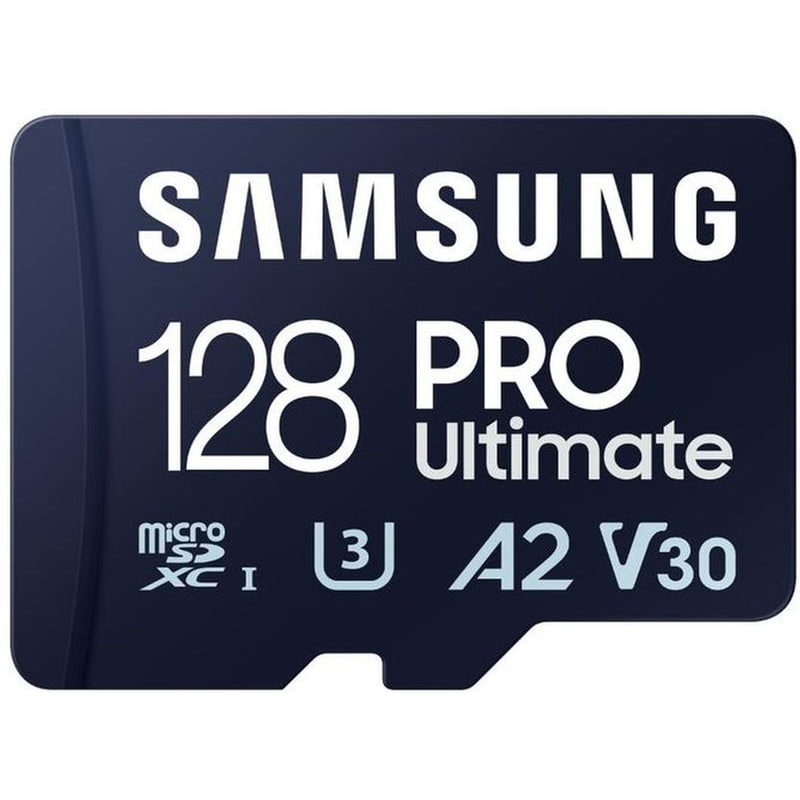 Samsung Pro Ultimate microSDXC 128GB Class 10 U3 V30 A2 UHS-I