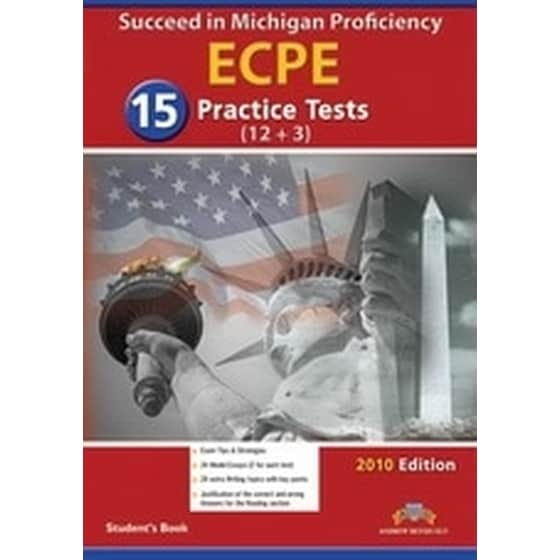 Succeed in Michigan ECPE - 15 Practice Tests Audio CDs (5) (All 15 Tests) image 0