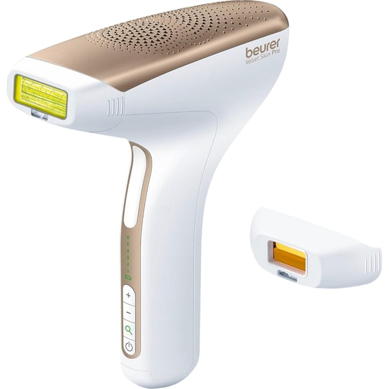 Αποτριχωτική Μηχανή BEURER Velvet Skin PRO 8500 με Τεχνολογία IPL για Σώμα Λευκό/Ροζ