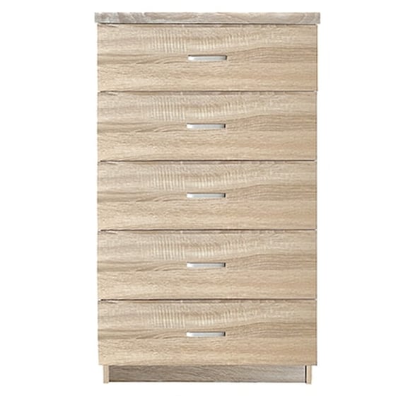 Συρταριέρα Stonecrop Φυσικό Χρώμα 60x40x97cm image 0