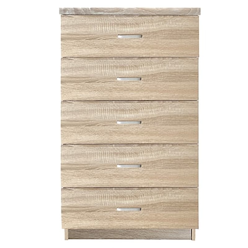 ESMARKET Συρταριέρα Stonecrop Φυσικό Χρώμα 60x40x97cm