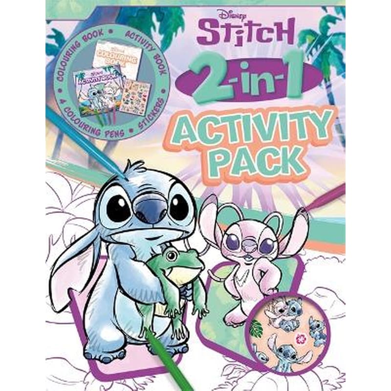 Disney Stitch: 2-in-1 Activity Pack