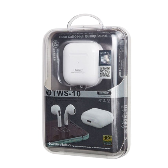 Ακουστικά Bluetooth Remax TWS-10i - Λευκά image 4