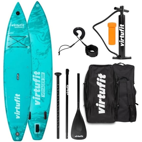 Φουσκωτή Σανίδα SUP VIRTUFIT VOYAGER 381 381x81x15cm - Τιρκουάζ image 2