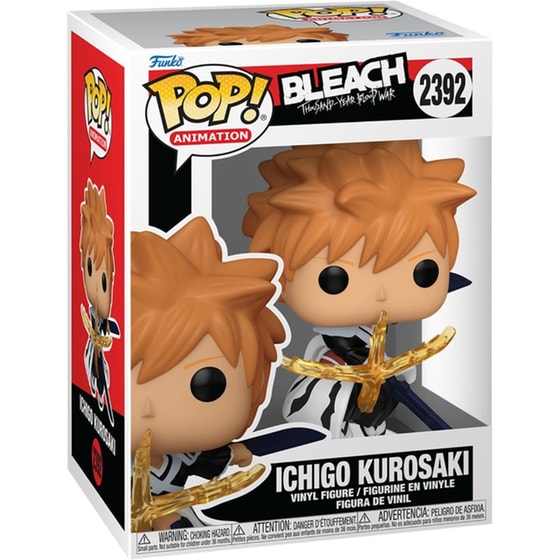 Funko Pop! Animation: Bleach Thousand Year Blood War - Ichigo Kurosaki #2392 Vinyl Figure image 1