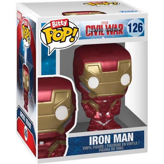 Funko Bitty Pop! 2-Pack Marvel: The Infinity Saga - Iron Man & Thor Vinyl Figures image 1