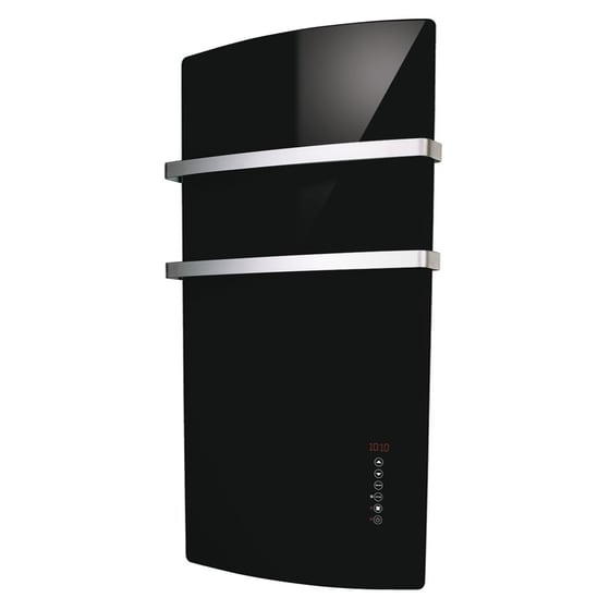 RADIALIGHT DEVA BLACK Πετσετοκρεμάστρα Μπάνιου 1500W Μαύρο image 0