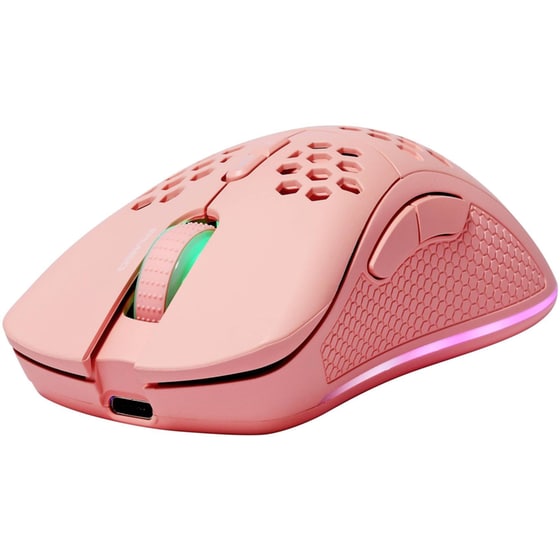 Delcato PM80 GAM-120-P RGB Gaming Ασύρματο Ποντίκι Ροζ image 1