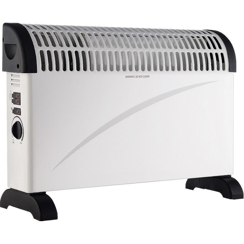 Θερμοπομπός Δαπέδου/ Τοίχου CROWN CCH-2012F 2000W με Αερόθερμο