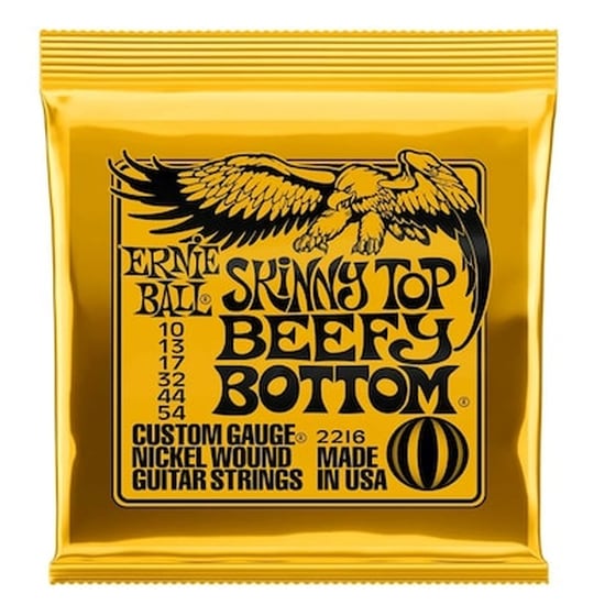 Σετ 6 Χορδές Ηλεκτρικής Κιθάρας Ernie Ball 2226 Burly Slinky 011-052 image 1