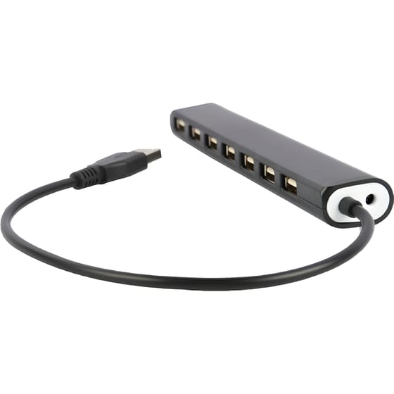 Gembird UHB-U2P7-04 USB Hub 7-Port USB 2.0 συμβατό με USB-A image 1