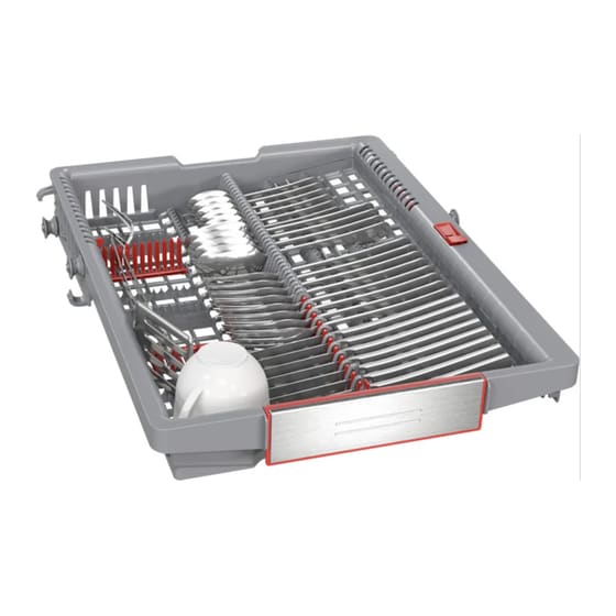 BOSCH SPI6YMS14E για 10 Σερβίτσια με Home Connect Εντοιχιζόμενο Πλυντήριο Πιάτων Inox image 3