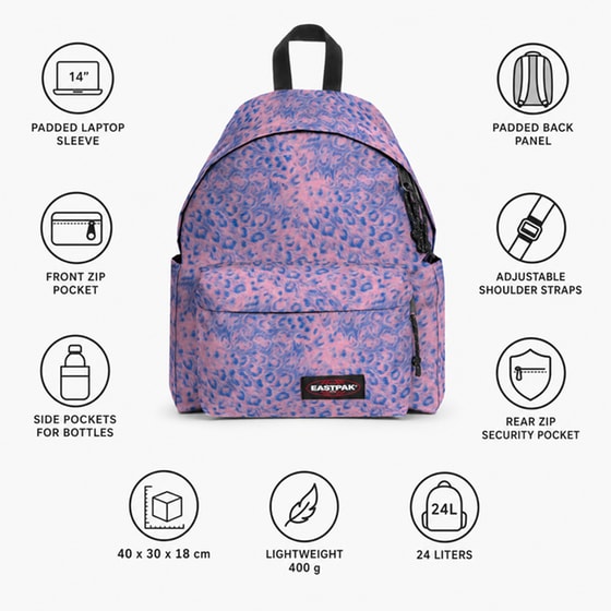 Τσάντα&nbsp;Πλάτης&nbsp;Eastpak&nbsp;Day&nbsp;Pak'r&nbsp;Furrious&nbsp;Rose image 5