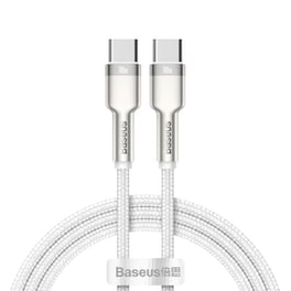 Καλώδιο δεδομένων Baseus Cafule Series Metal Usb-C to Usb-C 1m - Silver