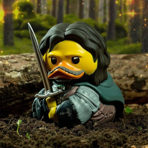Φιγούρα Numskull Tubbz Lord of the Rings - Aragon Boxed Edition image 0