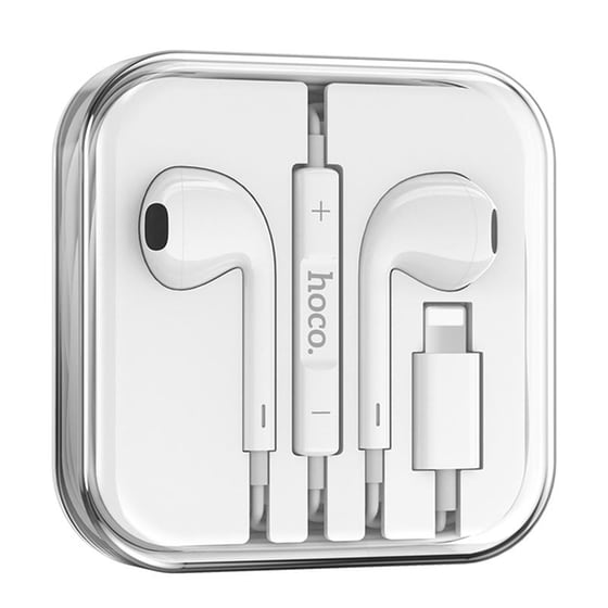 Ακουστικά Handsfree Hoco M80 Lightning  - Λευκά image 4