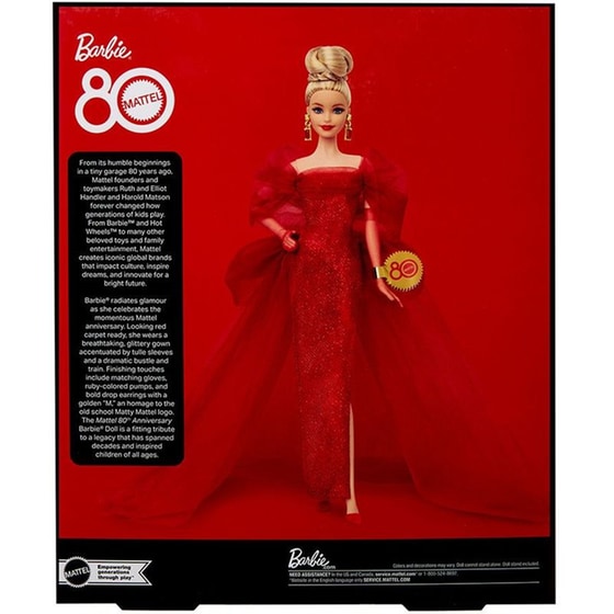 Barbie Signature Collectible Doll Mattel 80th Anniversary image 7