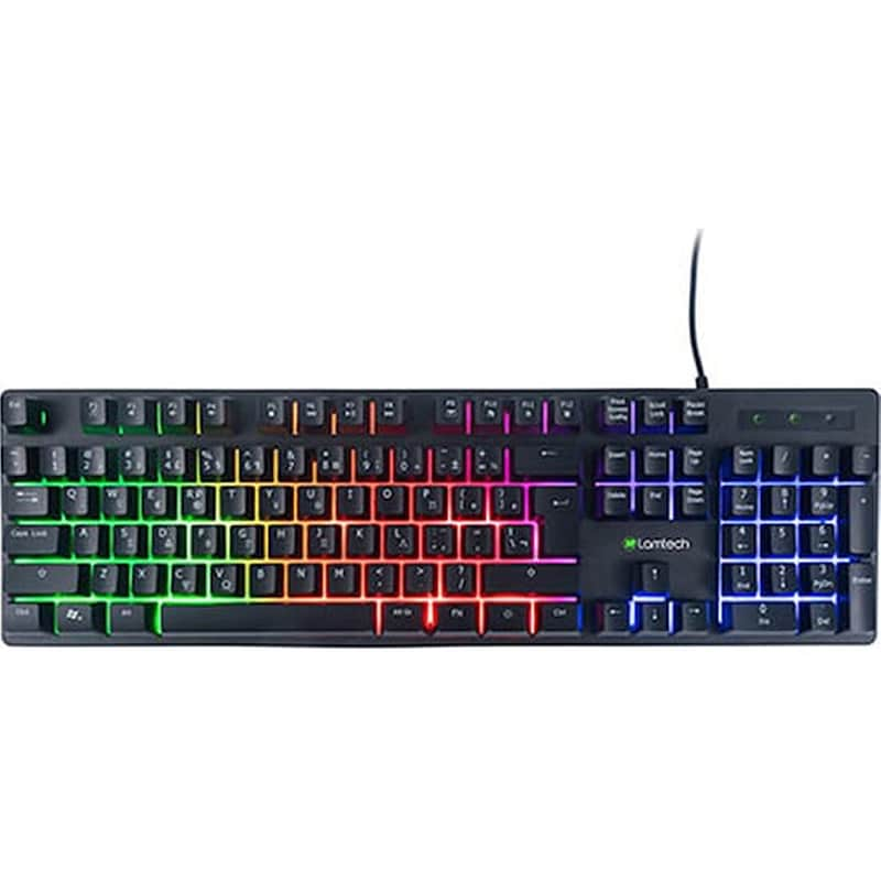 LAMTECH Lamtech Gaming Ενσύρματο Πληκτρολόγιο με RGB φωτισμό LAM021325 (GR)