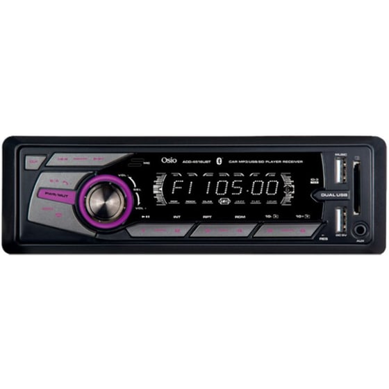 Osio Aco-4518Ubt Ηχοσύστημα Αυτοκινήτου Universal 1DIN - Μαύρο image 4