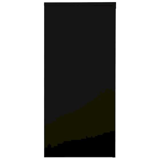 Ντουλάπι Γραφείου Vidaxl Ατσάλινο 90x40x90cm - Μαύρο image 1