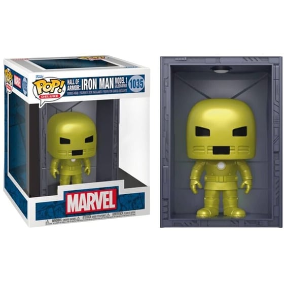 Funko Pop! Deluxe - Marvel - Hall of Armor - Iron Man Model 1 #1035 image 2