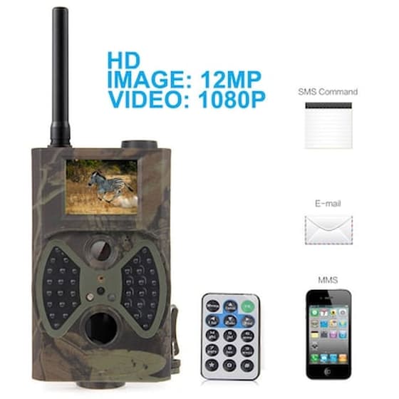Suntek Hc300m 12mp 1080p Κάμερα Παραλλαγής 2g Mms/sms/email Gsm image 0
