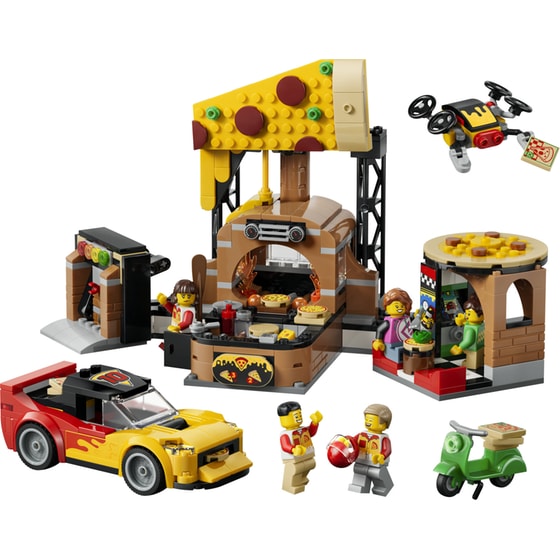 LEGO® City Pizza Delivery Experience with Vehi (60496) image 5