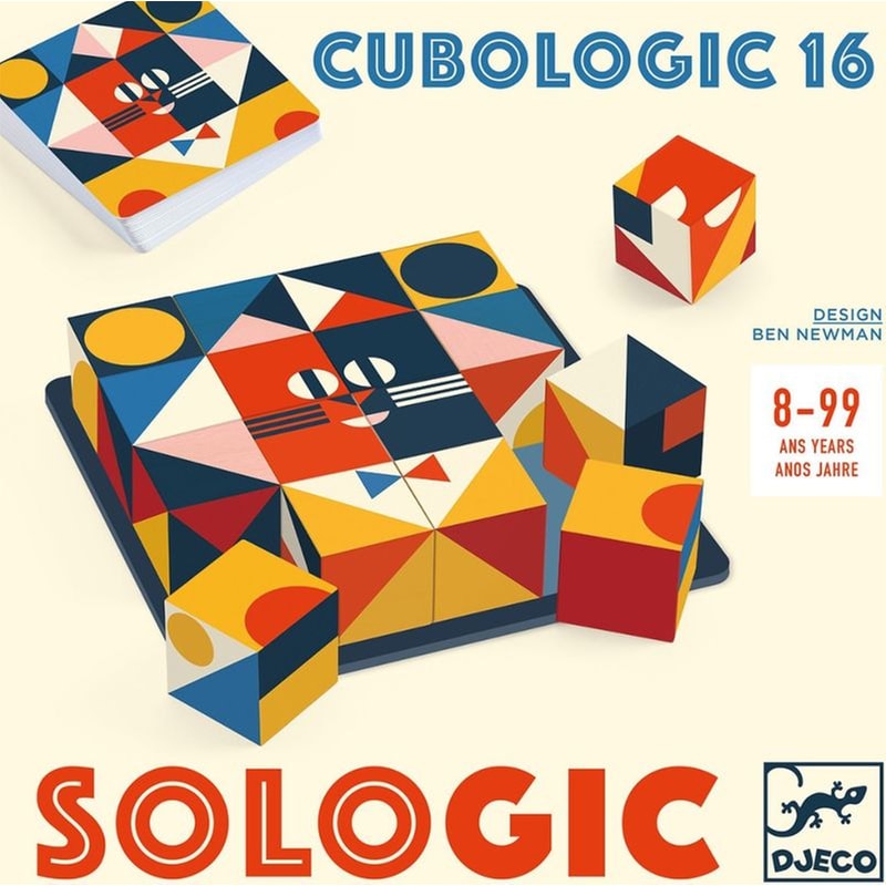 Cubologic 16 Επιτραπέζιο (Djeco)