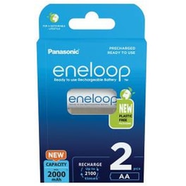 Επαναφορτιζόμενες Μπαταρίες Panasonic AA 1.2 V 2 τεμάχια