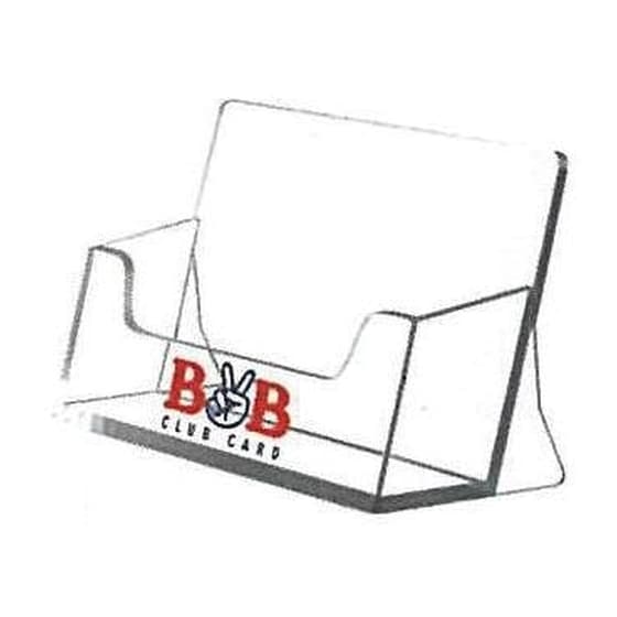 Σταντ Ακρυλικό Για Bussiness Cards 5,5x9,5x4εκ. image 0