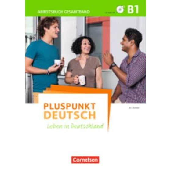 Pluspunkt Deutsch - Arbeitsbuch B1 mit Losungen + CDs image 0